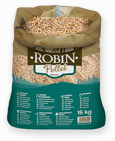 worek pelletu opałowego Robin do kupienia w Łobzie lub sklepie internetowym